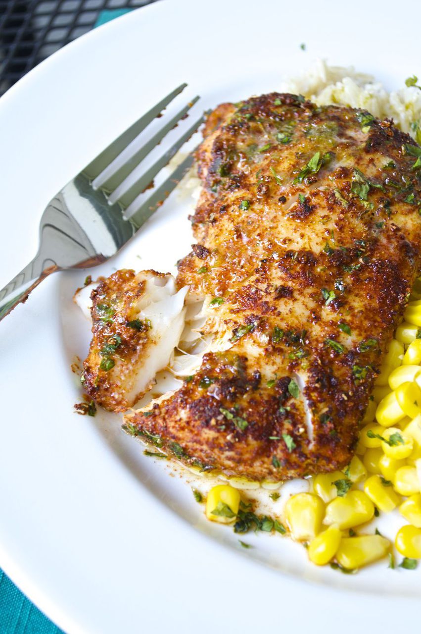 Chili-Lime Cod Fillets