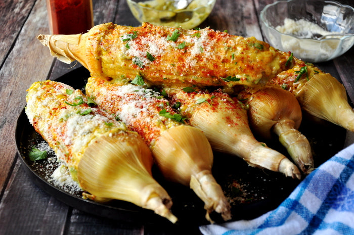 Caribbean Style Corn On The Cob