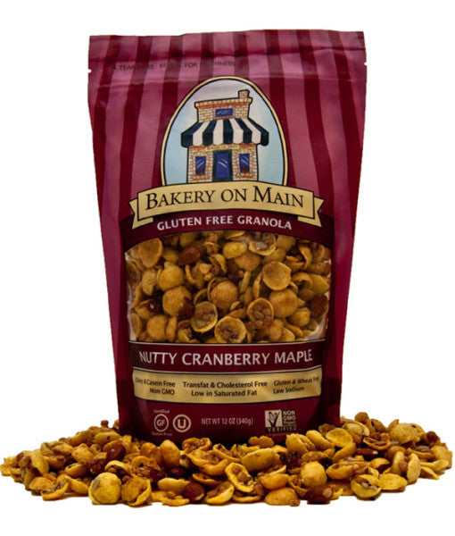 Nutty Cranberry Maple Granola