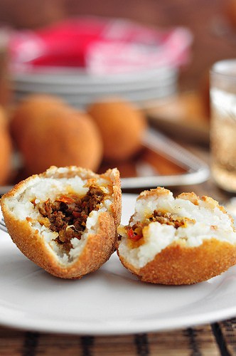 Cuban Potato Balls (Papas Rellenas)