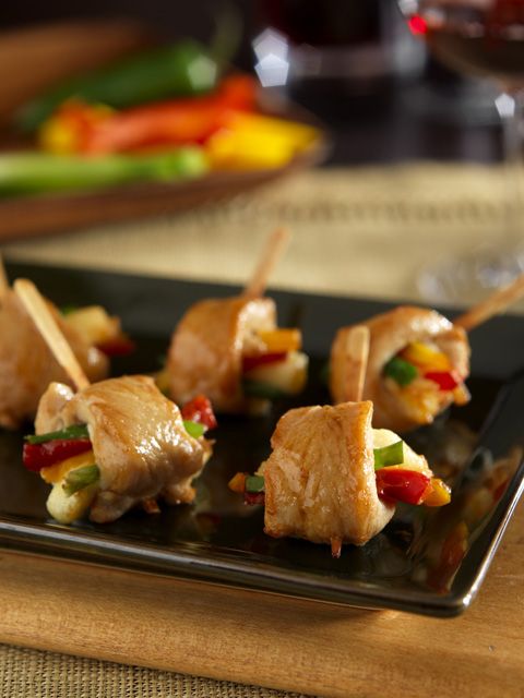 Chicken, Peppers & Jalapeno Cheese Chilito - 100 pieces per tray