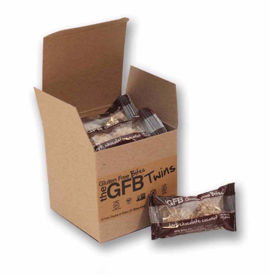 DARK CHOCOLATE COCONUT GFB BITES TWIN PACK (10 COUNT)