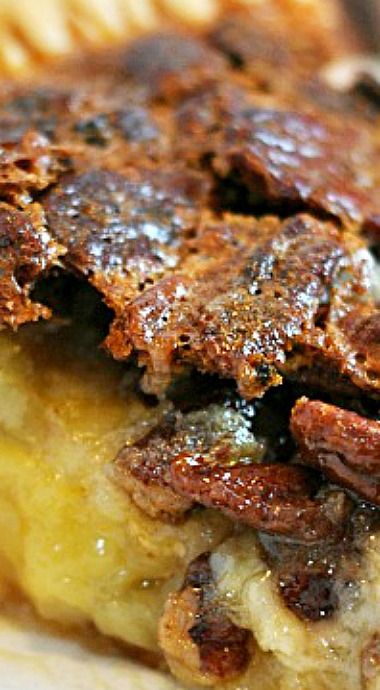 Double Decker Pecan Brie Pie