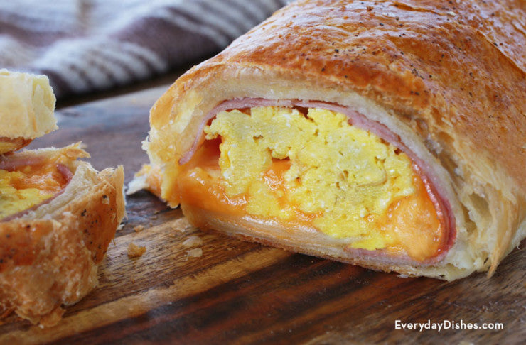 Breakfast Stromboli