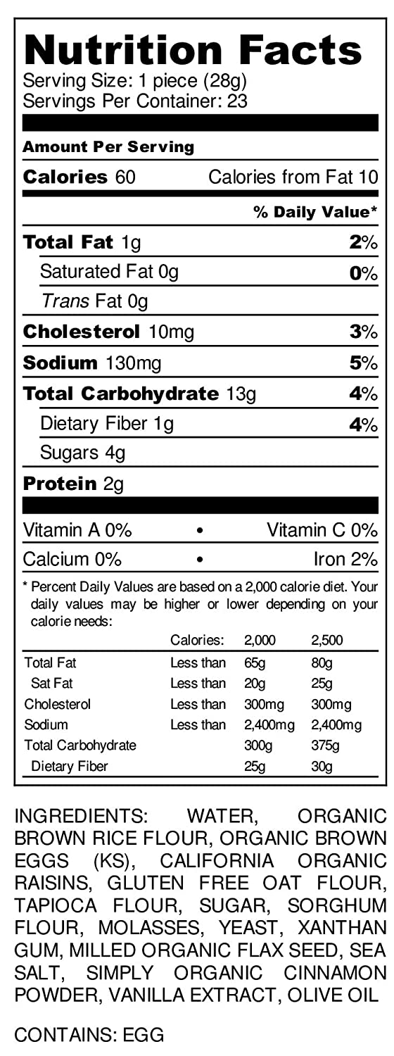 Gluten Free Cinnamon Raisin Bread - 4 Loaves - Eban’s Bakehouse