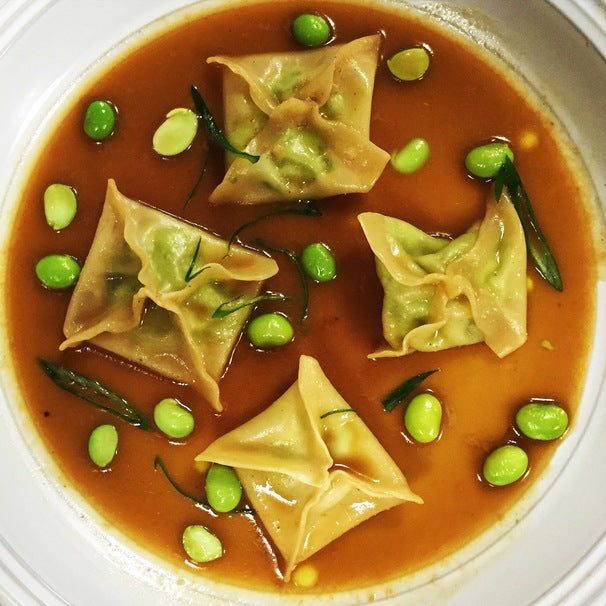 Edamame Dumplings - 50 pieces per tray
