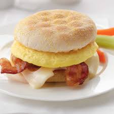 Fully Cooked 3.5" Round Scrambled Egg Patties - 11.25 lb Case