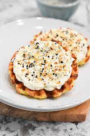 Everything Bagel Chaffles - Keto, Gluten Free - 1 Dozen