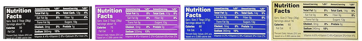 Famous Dave's BBQ Sauce Variety Bundle - Pack of 4