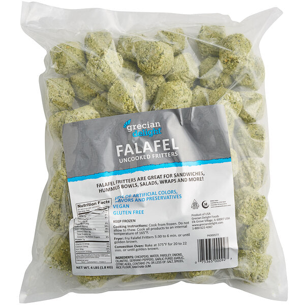 Falafel Fritters 4 lb - 4/Case