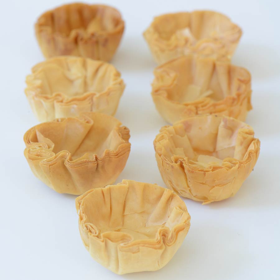 Mini Fillo Shells - 1.9 oz - 12/Case