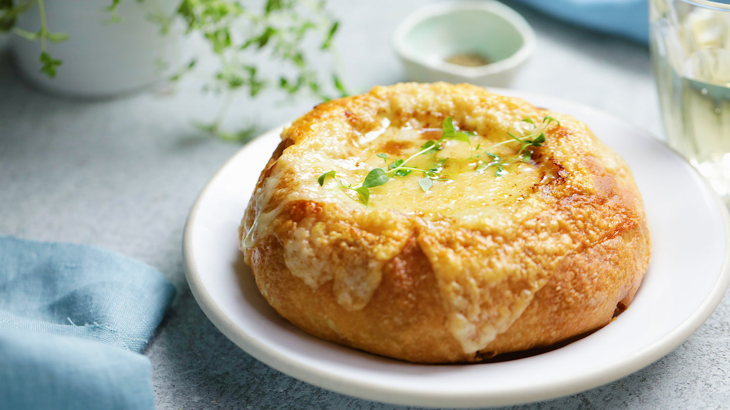 French Boule Bread Bowl - 8 oz - 32 per case