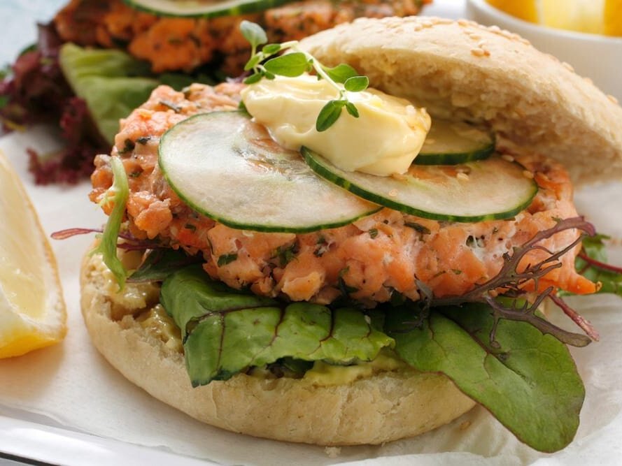 Norwegian Salmon Burgers - 8 Packs - Gluten Free