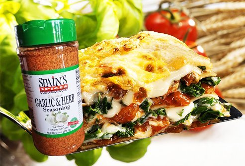 Spain's Gourmet Garlic & Herb Seasoning 5.6 oz - Gluten Free, Sugar Free, No MSG, No GMO