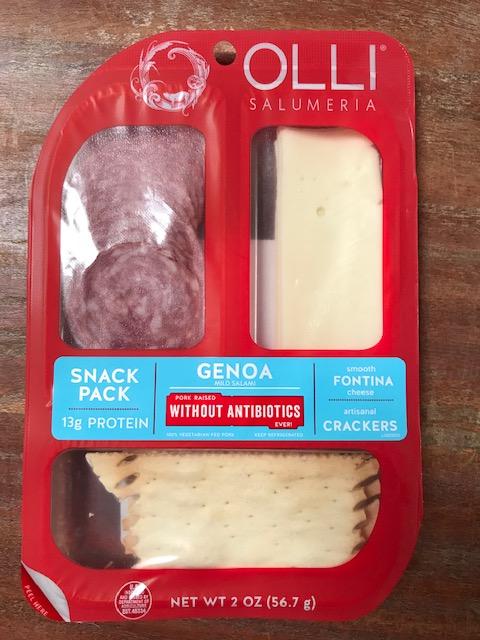 Genoa Salami, Fontina & Crackers - Snack Pack