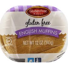 Gluten-Free English Muffins by Gluten Free Nation 2 Packs of 6 (24 Muffins Total)