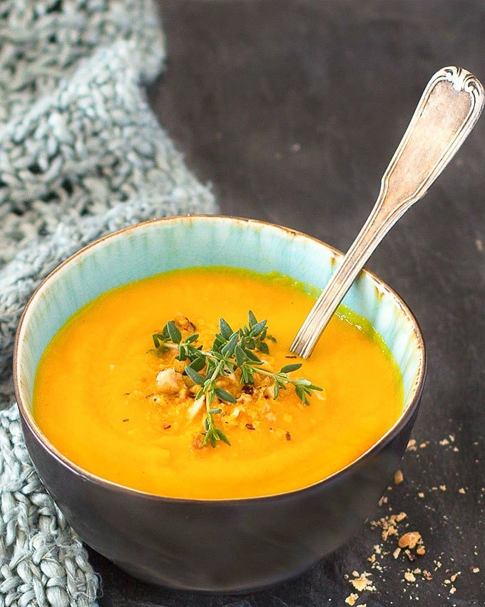 Detox Carrot Ginger Soup