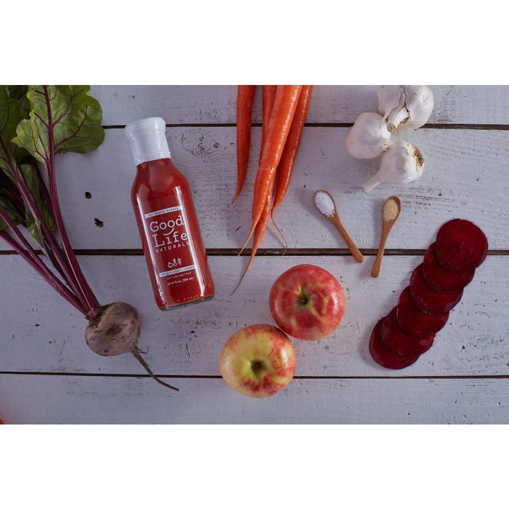 Good Life Naturals Ketchup – Crafted from Beets, Apples, & Carrots - 2 Pack