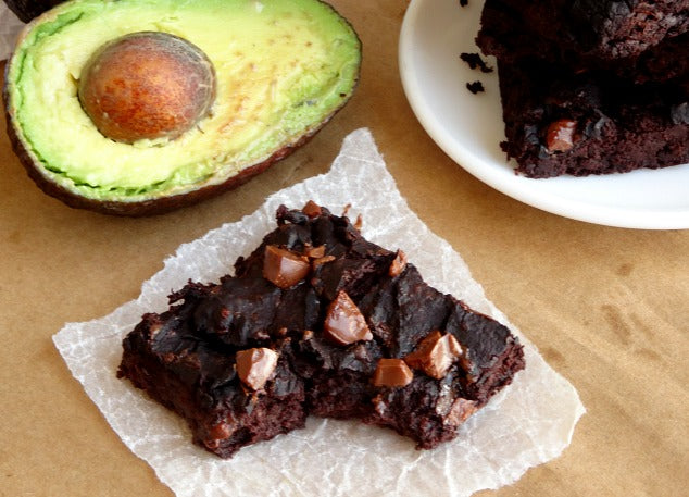 Fudgy Vegan Avocado Black Bean Protein Brownies