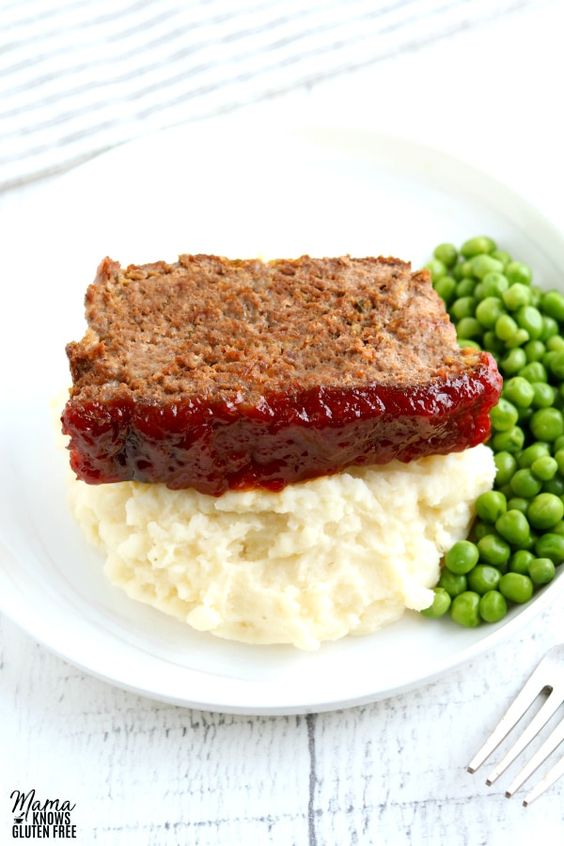 SWEET AND SAVORY GLAZED MEATLOAF (GF)