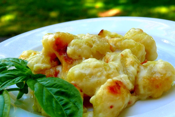Baked Gnocchi Mac n Cheese