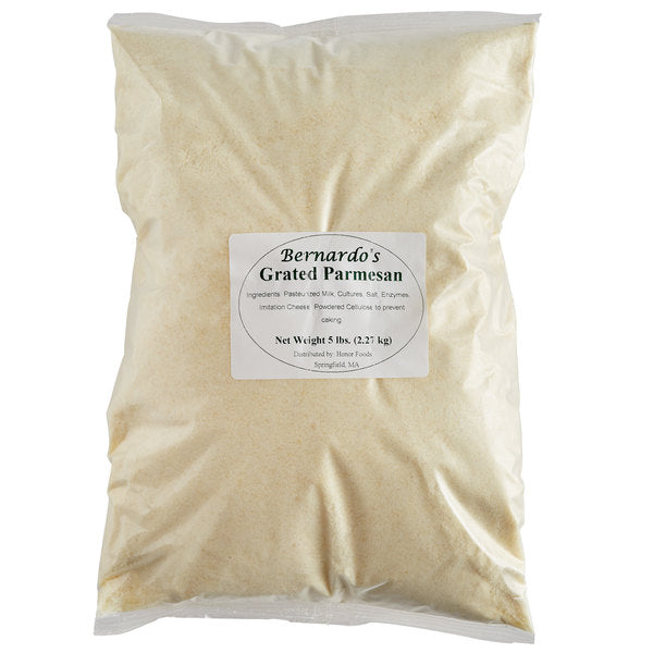 Imported Grated Parmesan Cheese 5 lb - 4/Case