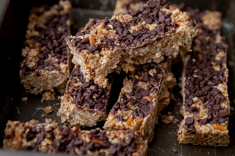 Peanut Butter Pretzel Chocolate Chip Granola Bars - includes 12 bars