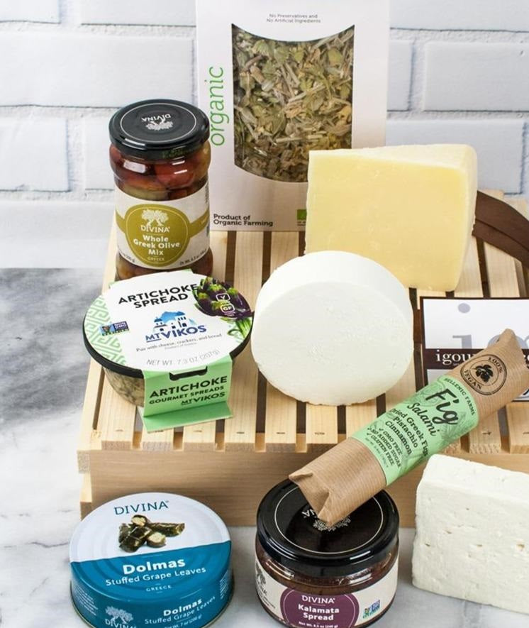 A Taste of Greece Gift Crate