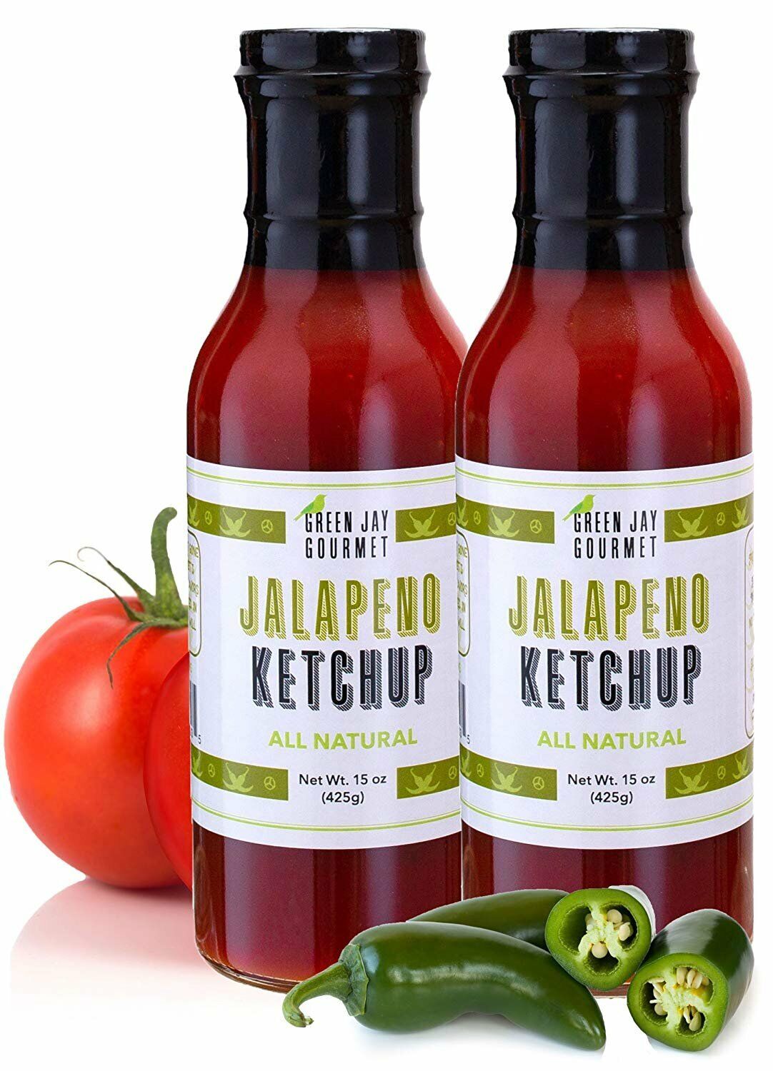 Gourmet Jalapeno Ketchup All Natural - 2 Pack