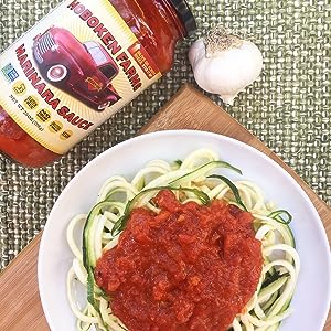 Hoboken Farms Keto Paleo Marinara Gourmet Pasta Sauce - 2 Pack