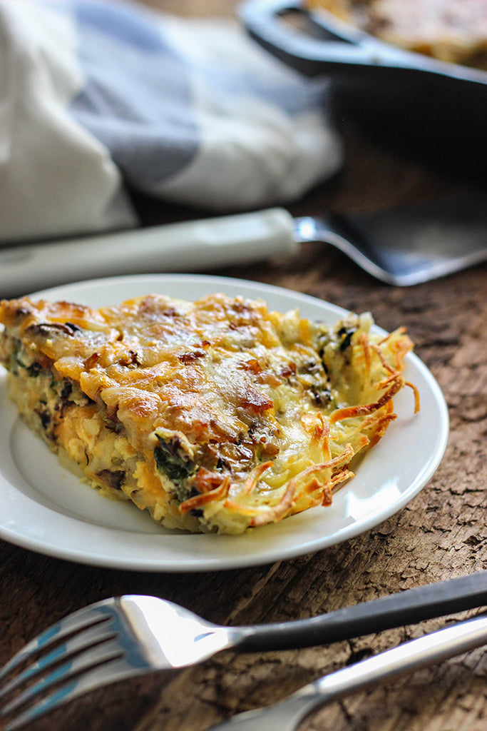 Hash Brown Breakfast Quiche