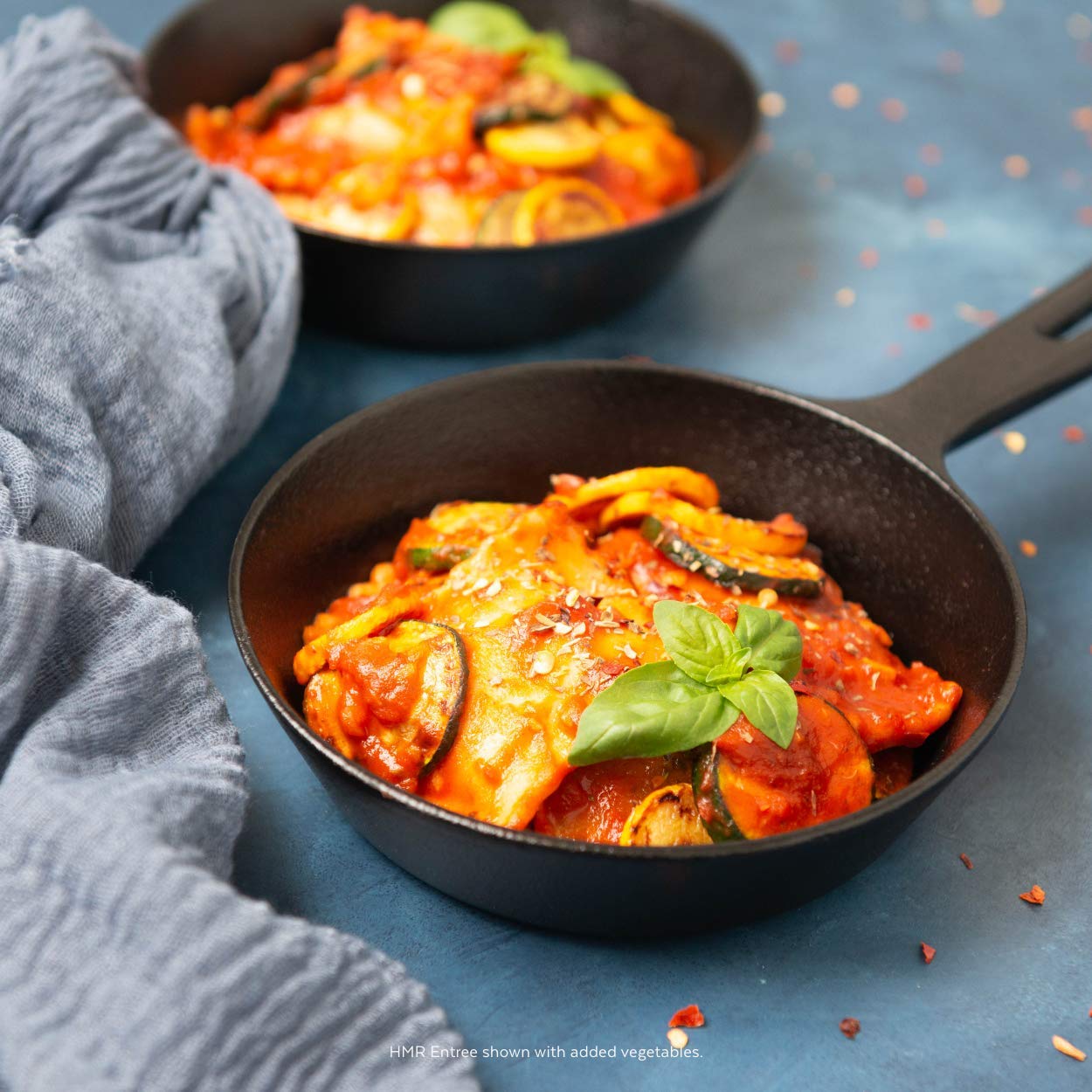 HMR Cheese and Basil Ravioli Entrée Bundle - 6 Meals