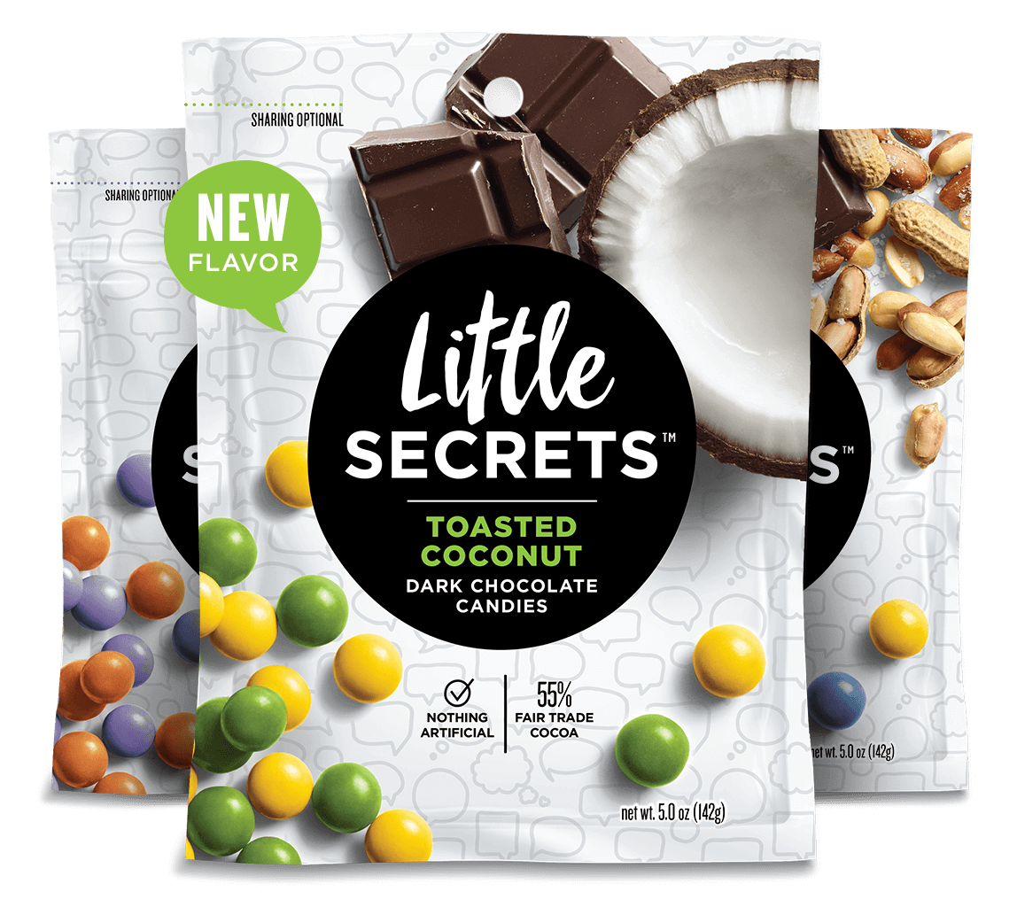 Little Secrets 5 oz Candies, 4 Pack (Peanut Butter)