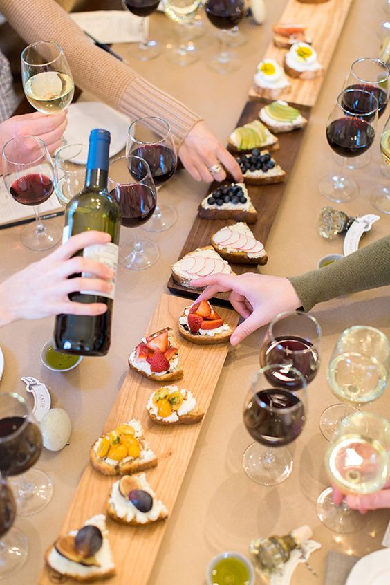 Gourmet Foods Cocktail Party for 25 Guests