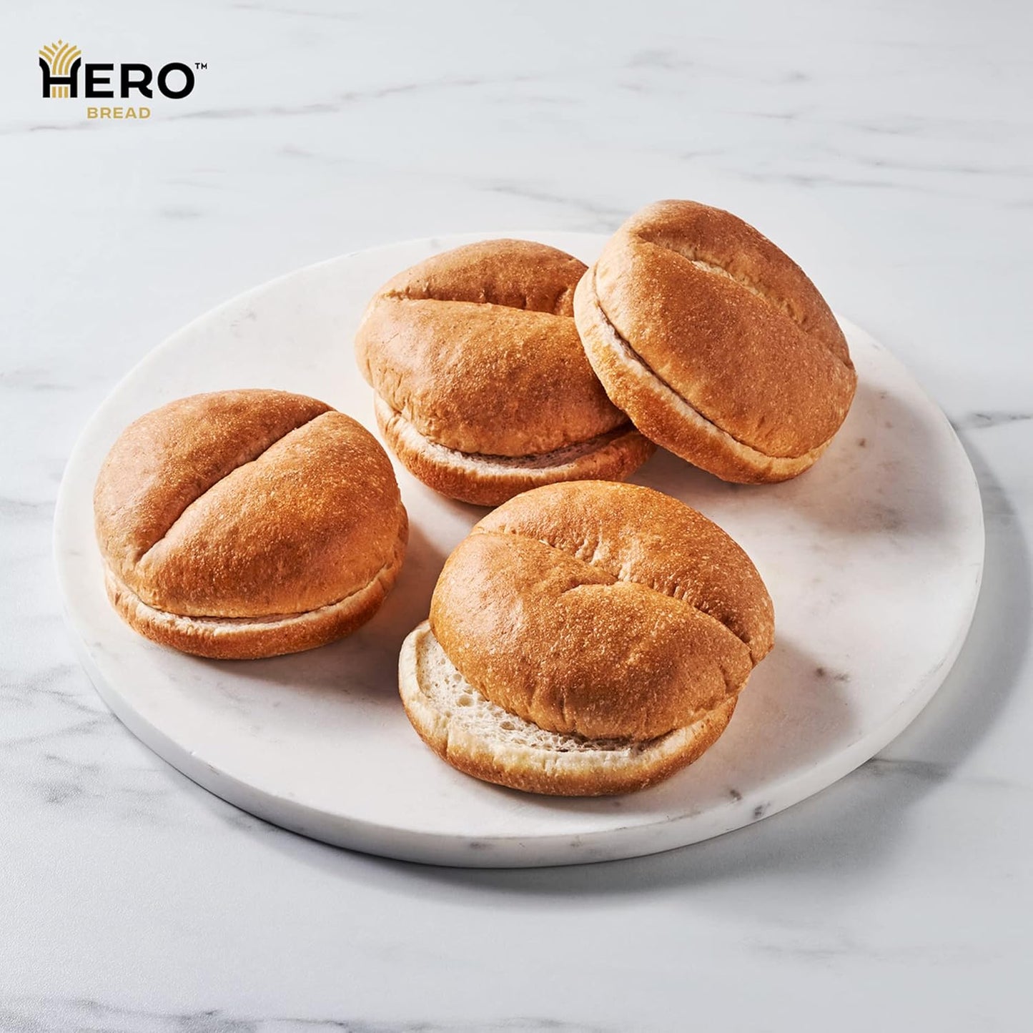 Hero Bread Find Your Hero Bundle — 1g Net Carb Seeded Bread and 0g Net Carb White Bread, Hamburger Buns, & Hot Dog Buns