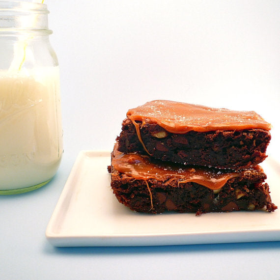Salted Caramel Brownies - 1/2 dozen