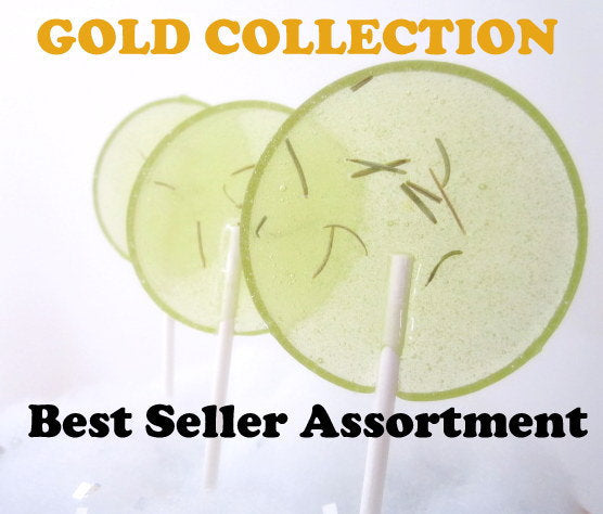 Gourmet Lollipops Assortment - Choose Your Flavor ! Includes 7