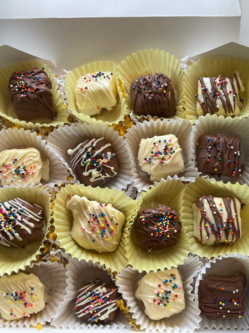 Chocolate Covered Cheesecake Bites - includes 24