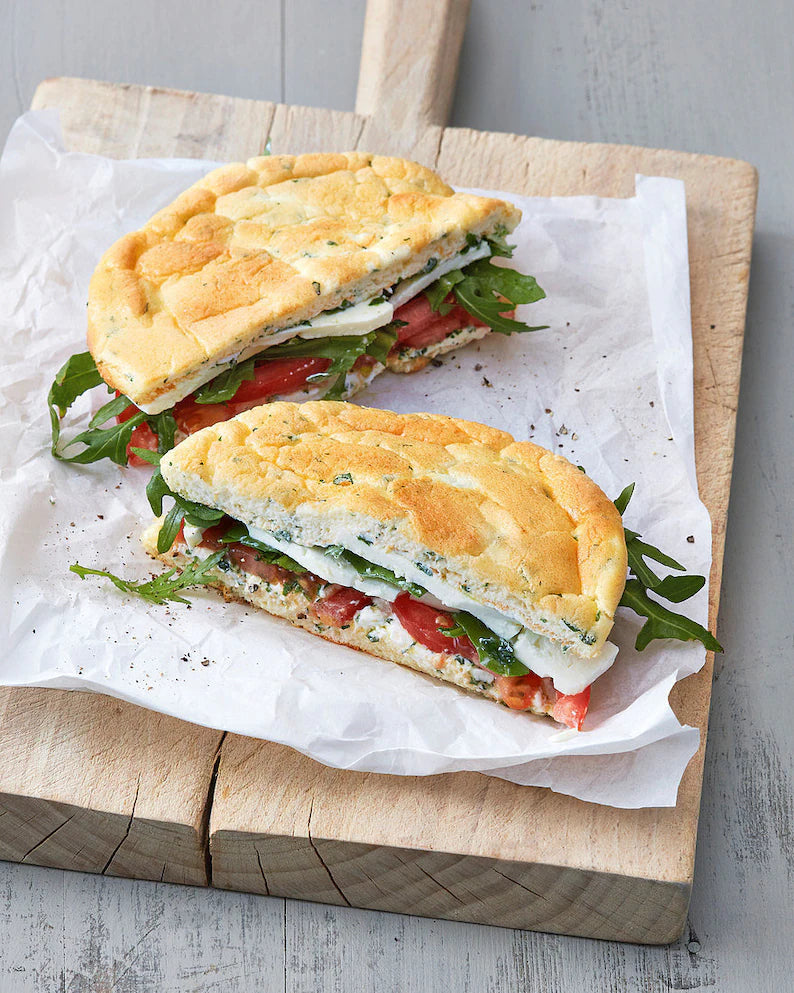 Keto Cloud Sandwich Bread - Gluten Free - includes 8