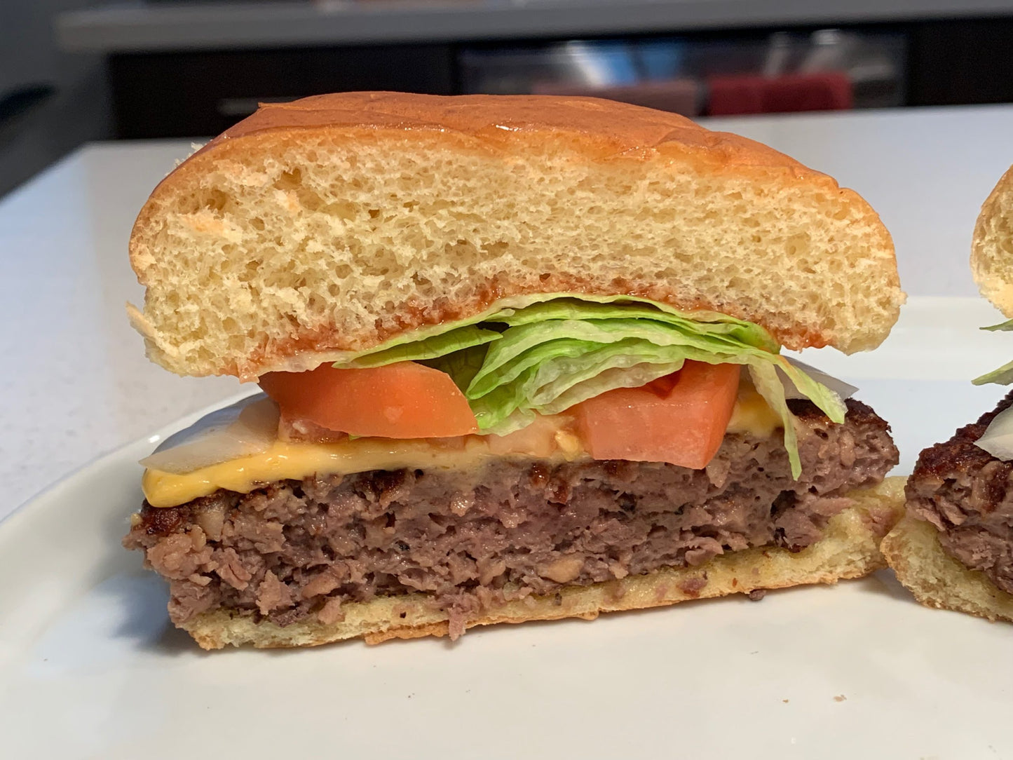 Impossible Foods 4 oz Vegan Plant-Based Burger - 40/Case