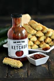 True Made Foods Vegetable Ketchup, Paleo Friendly, Non-GMO, 50% Less Sugar, 128 oz Plastic Jug