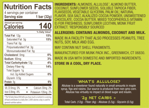 Keto Granola Bar Variety, 6-Pack GF