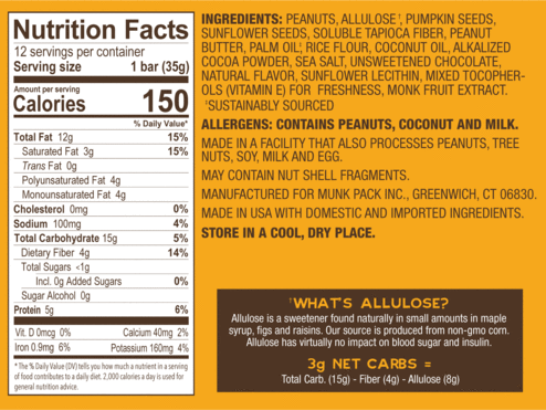Keto Nut & Seed Bar Variety, 6-Pack GF
