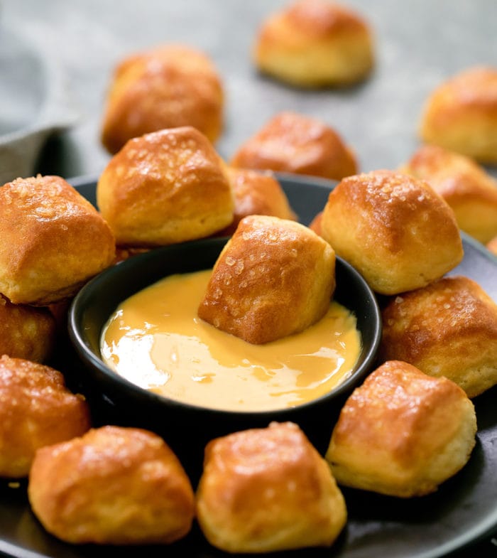 Soft Pretzel Bites (salted or unsalted) - (Low Carb / Keto)