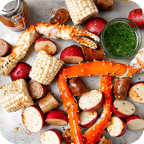 Medium Alaskan King Crab Legs 2 lb