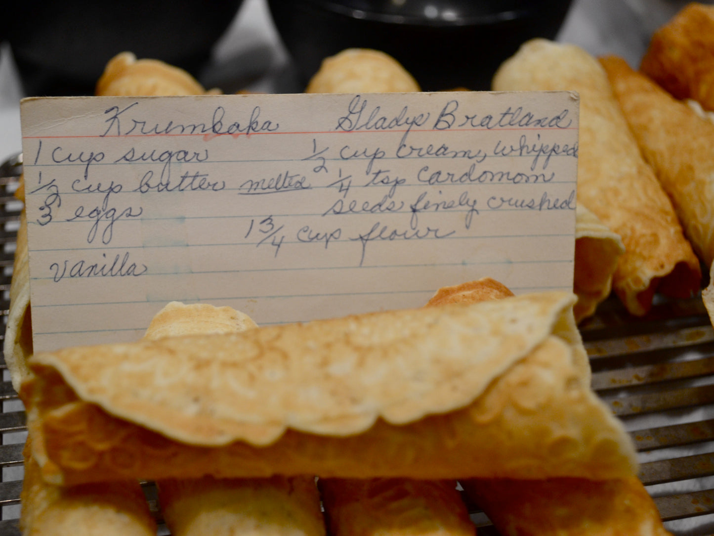 Norwegian Krumkake - 1 Dozen - Traditional or Flat