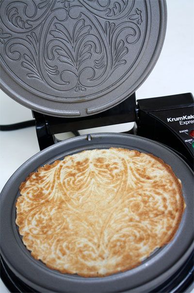 Norwegian Krumkake - 1 Dozen - Traditional or Flat