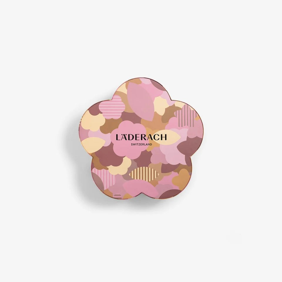 Läderach Swiss Chocolate Pralines and Truffles, 16 Piece Flower Box