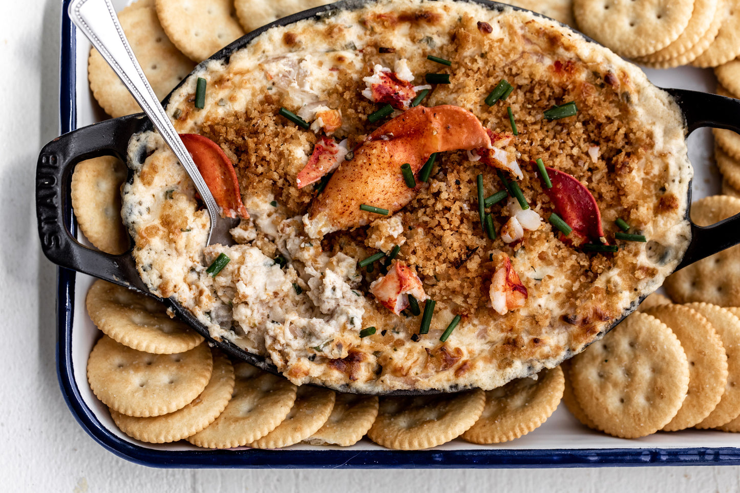 Lobster Bisque Cream Cheese Spread - 5 lb - 2/Case