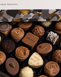 Läderach Swiss Chocolate Pralines & Truffles with Alcohol, 36 pcs per box